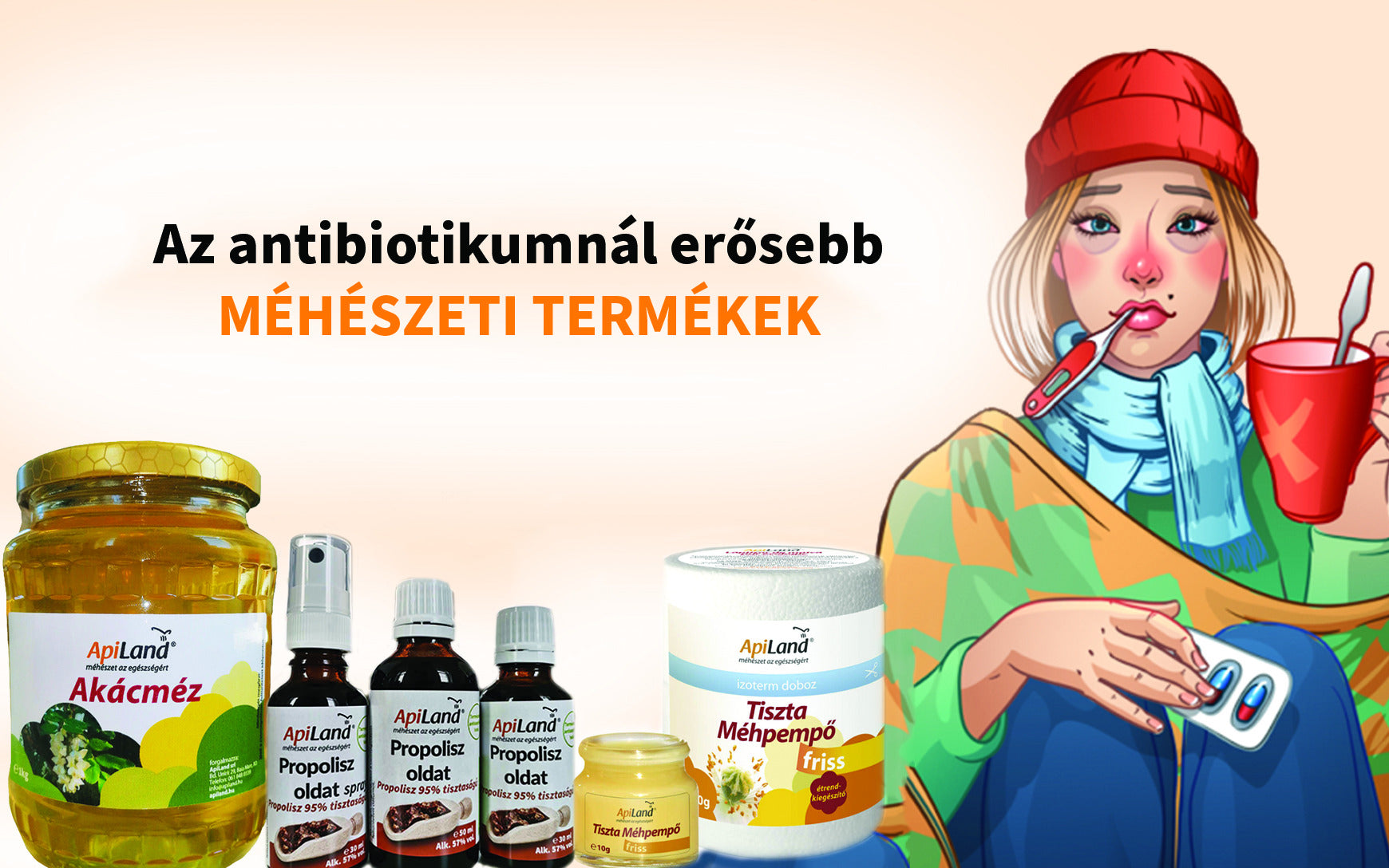 Méz, propolisz és tiszta méhpempő szerepe a légzőszervi betegségek kezelésében