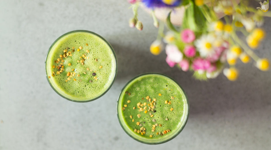 3 smoothie recept friss vadrózsa virágporral